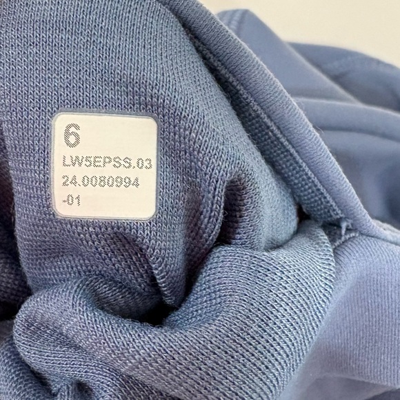 Lululemon Wunder Train High-Rise Tight 25” Water Drop Blue Size 6 Pockets - Picture 12 of 13